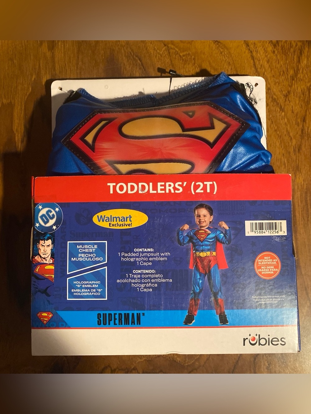 Superman Toddlers boys Costume - New (2T) - Picture 1 of 5